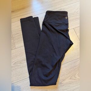 Lululemon Wunder Under HR Perforated Leggings Size 2 Black